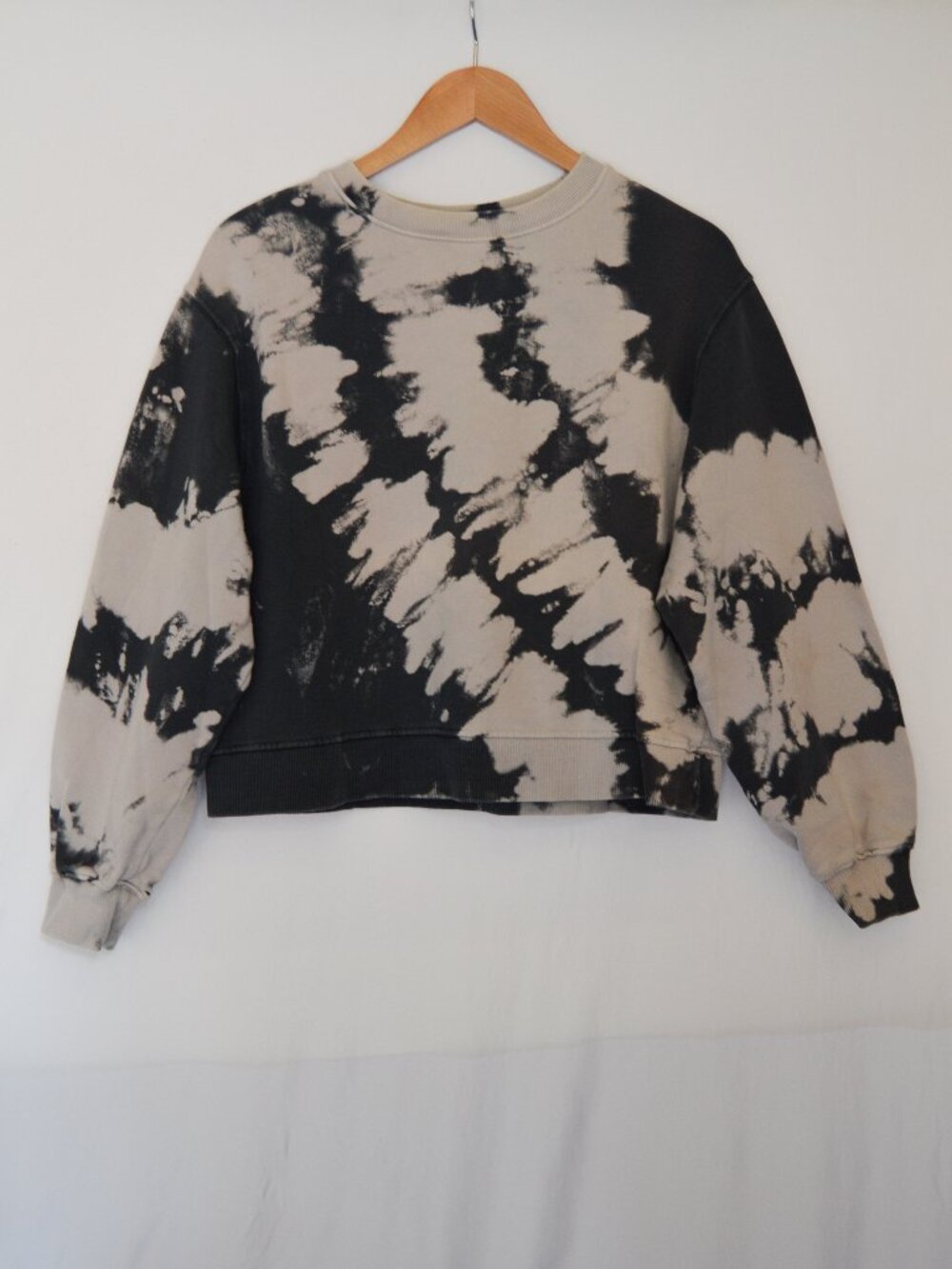 Zara Tie Dye Crew Neck Sweater